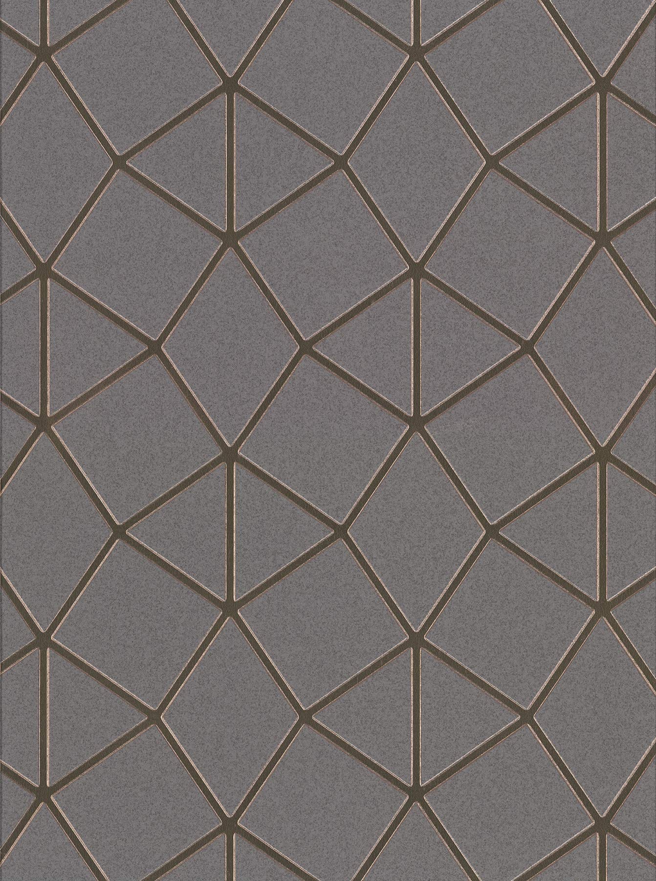 Platinum Geo Trellis Rose Gold