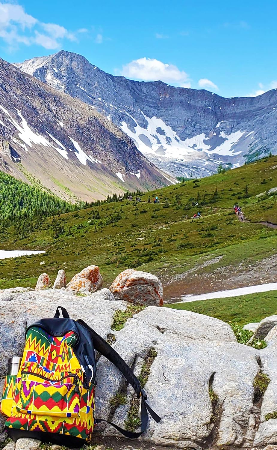 Review aj47 15.6 inch Laptop Bag/Backpack in African colorful Print - Kente
