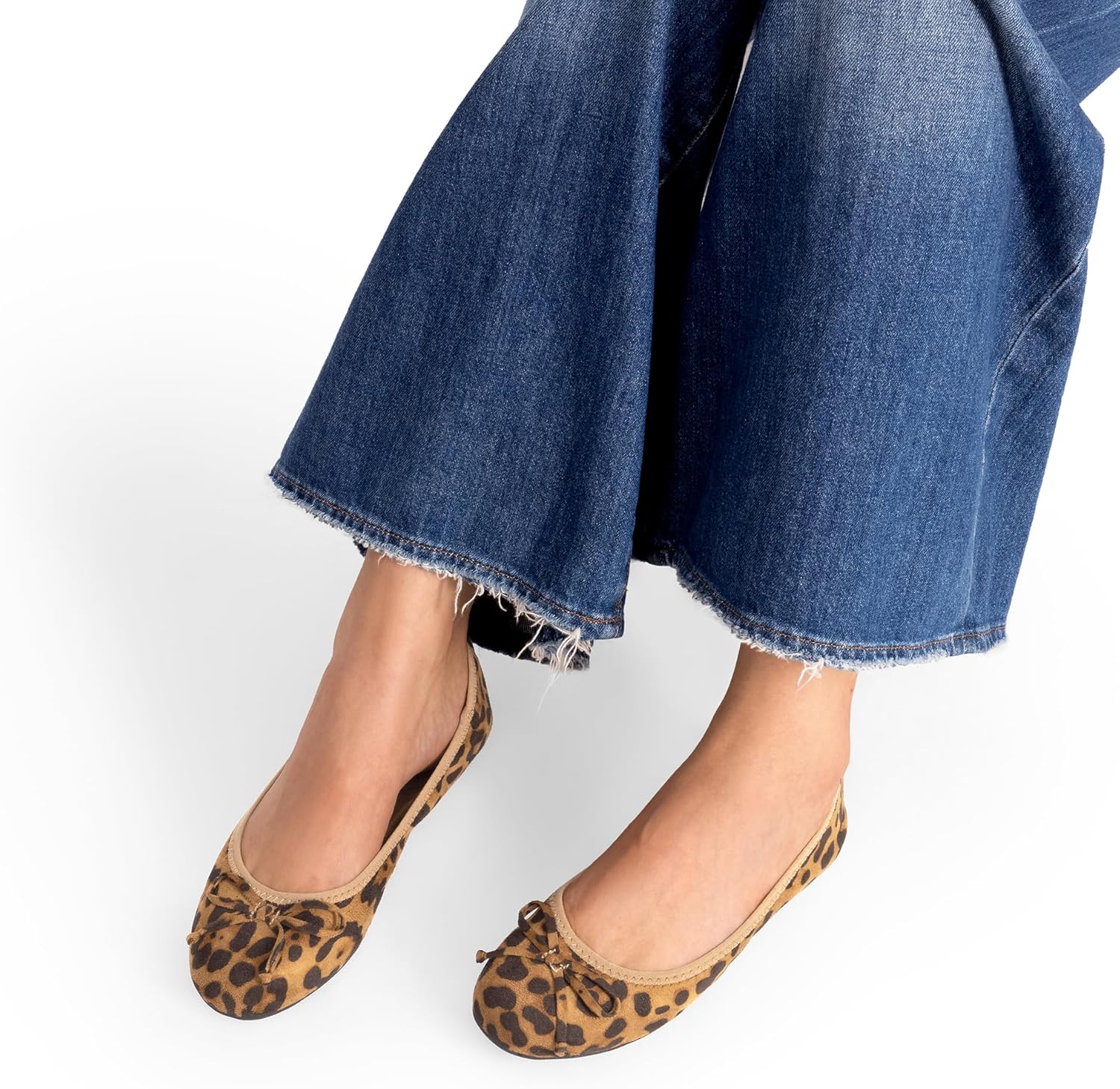 DREAM PAIRS Women's Flats, Foldable Ballet Flats for Women, Bowknot Round Toe Comfort Light Weight Slip-On Dress Shoes - Image 7