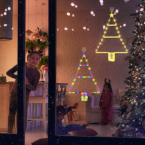 Miniatura 5 de Luces decorativas de Navidad, luces LED de escalera de Navidad de 1.6 pies, 8 modos y temporizador, luces de Navidad, luces LED de Navidad para