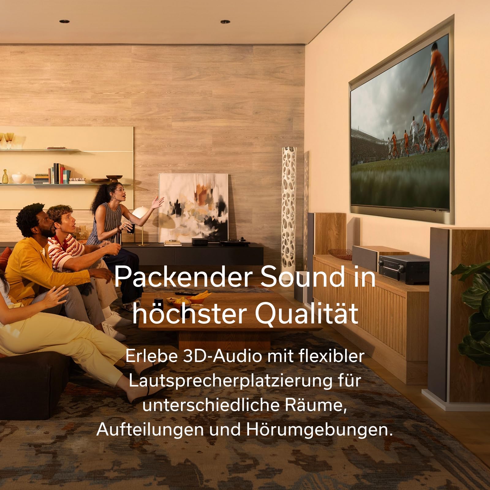 Denon AVR-X2900H DAB 7.2-Kanal AV-Receiver, HiFi Verstärker mit Dolby Atmos, DTS:X, 6X HDMI 2.1 (8K) Eingängen und 2 Ausgängen, Bluetooth, DAB+, WLAN, AirPlay 2, HEOS Multiroom