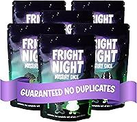 Vista 17 de 1985 Games Dados de Misterio Premium, Juego de 7 Dados Poliédricos, Dados de Corazón, Dados Rosados, Adecuados para Juegos de Rol, Juegos de Mesa