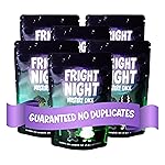 1985 Games Fright Night Dice Bag - Wide Range of Patterns for Gaming, Role Playing, Table Games (Pack of 6)