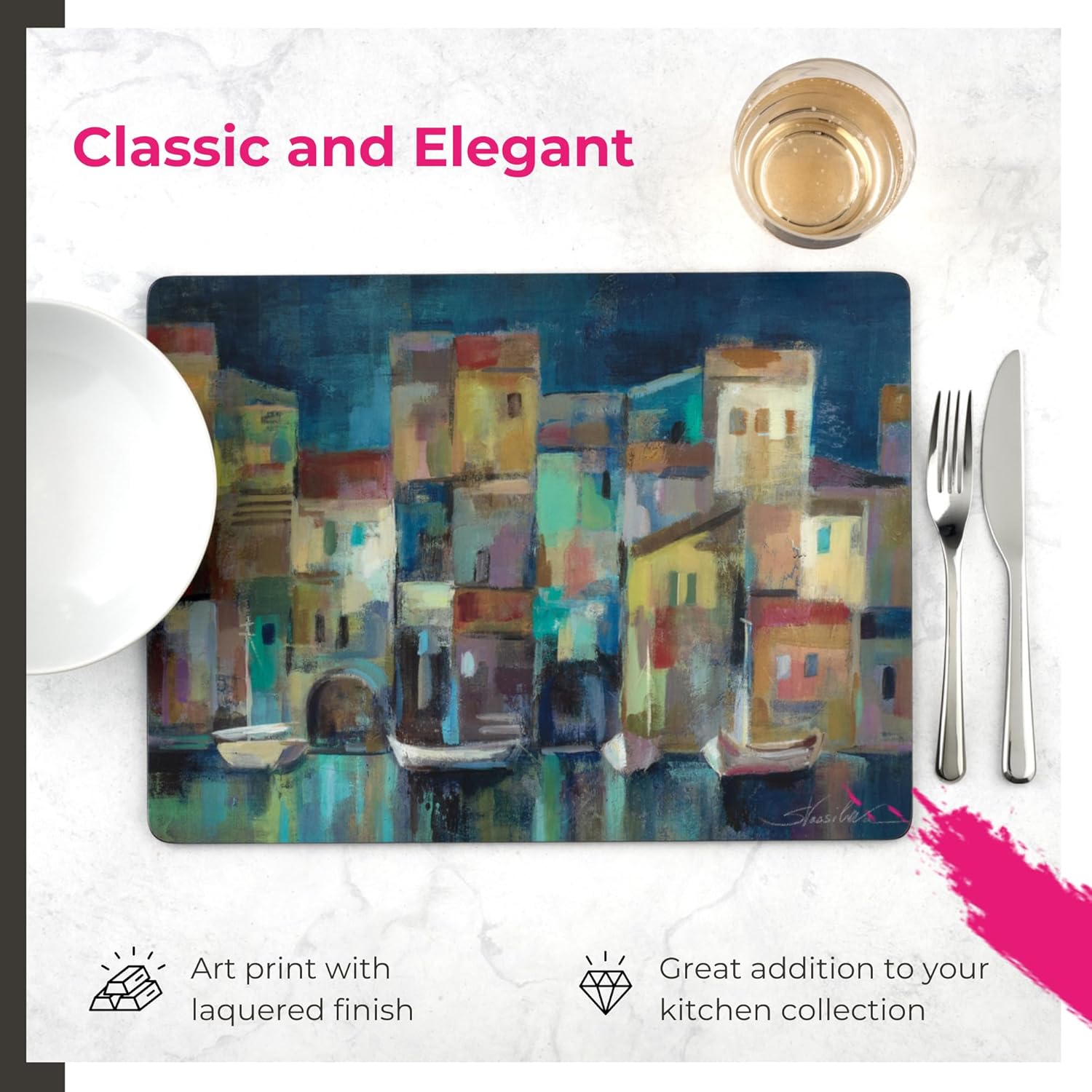 Pimpernel Placemats, Multicolor