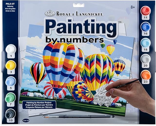 Royal & Langnickel PAL5 Ballooning Painting by Numbers Kit