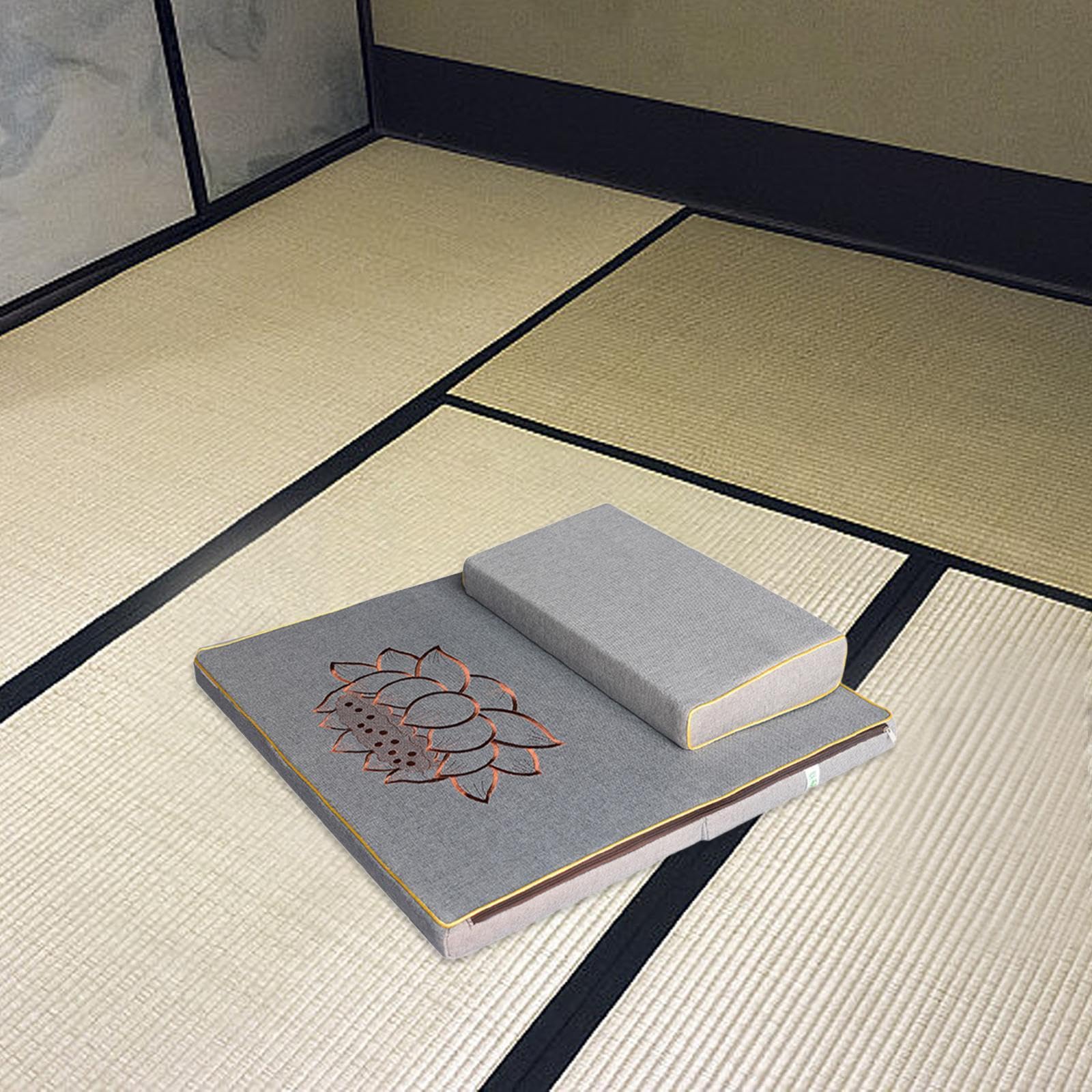 Cuscino da Pavimento per Meditazione Pieghevole per Soggiorno, Seduta sul Pavimento, Camera da Letto
