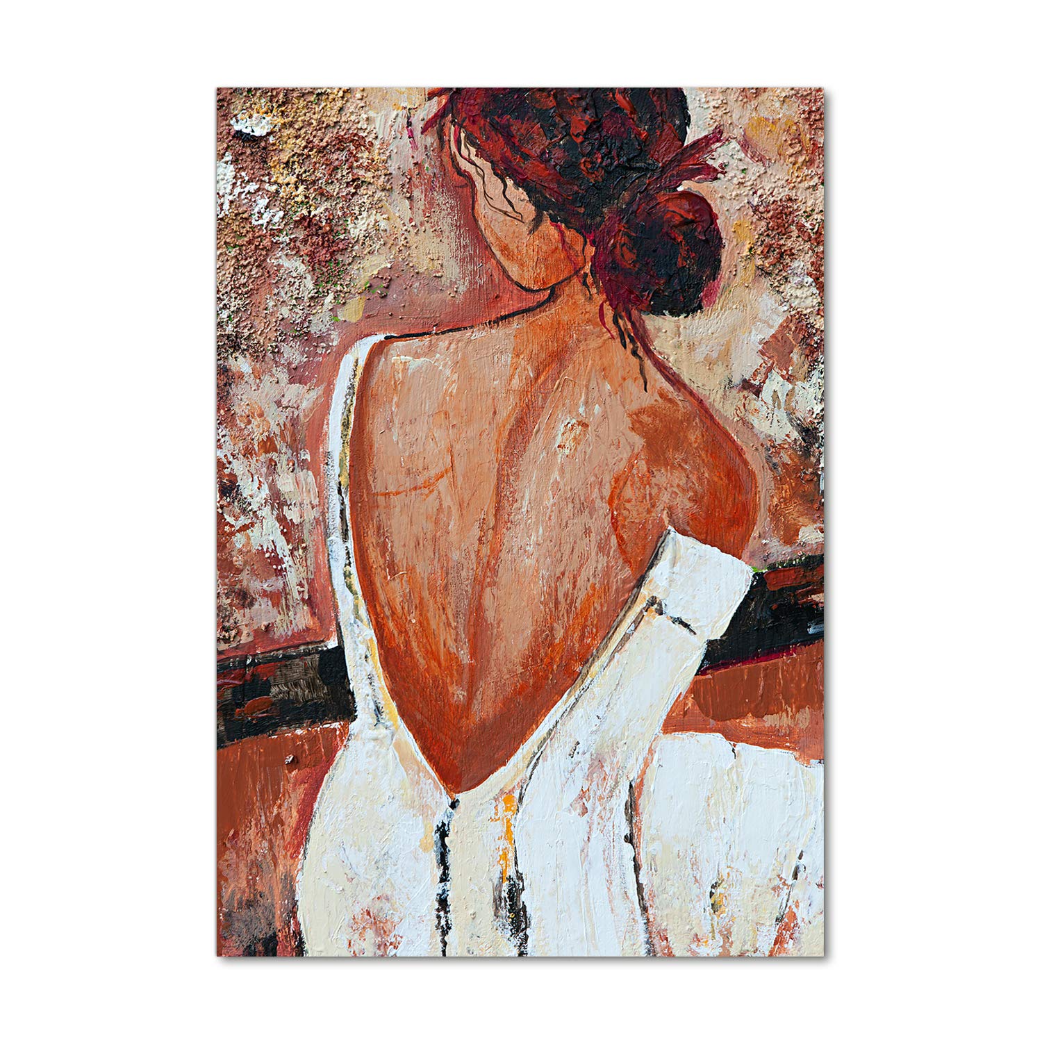 Tableau pour la mur en verre acrylique 70x100 cm pour salon moderne