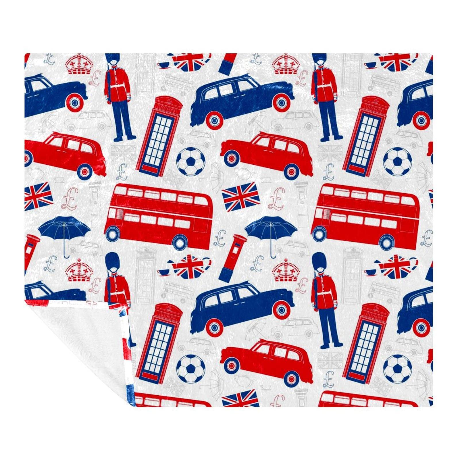 Couverture polaire légère pour rester bien au chaud sur le canapé