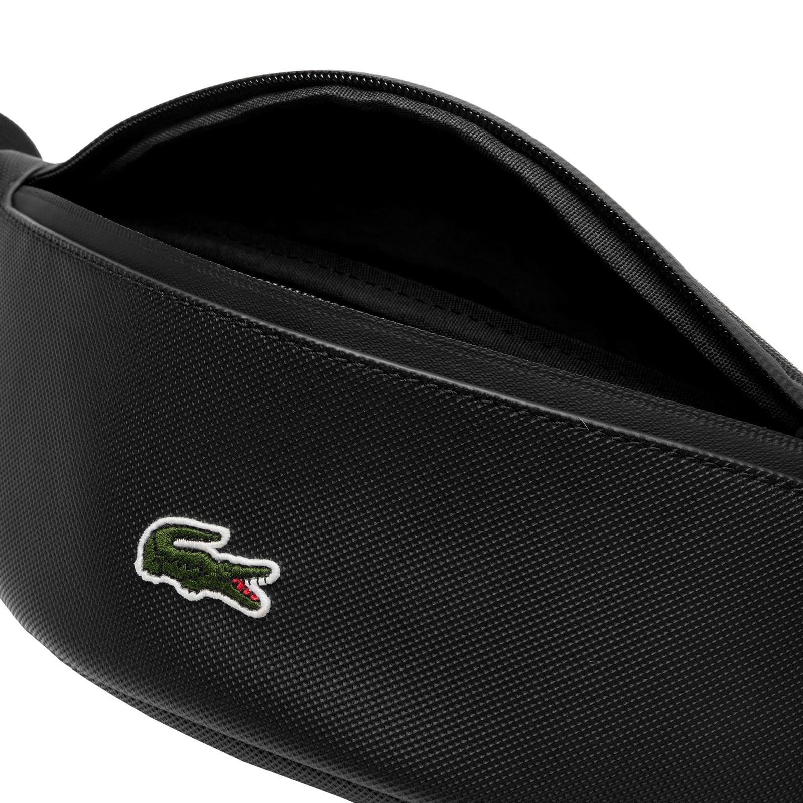 Lacoste Herren Bauchtasche Waist Bag, Freizeittasche,Hüfttasche,Cross-Body,Bag,Noir (P00),Einheitsgröße (One Size)
