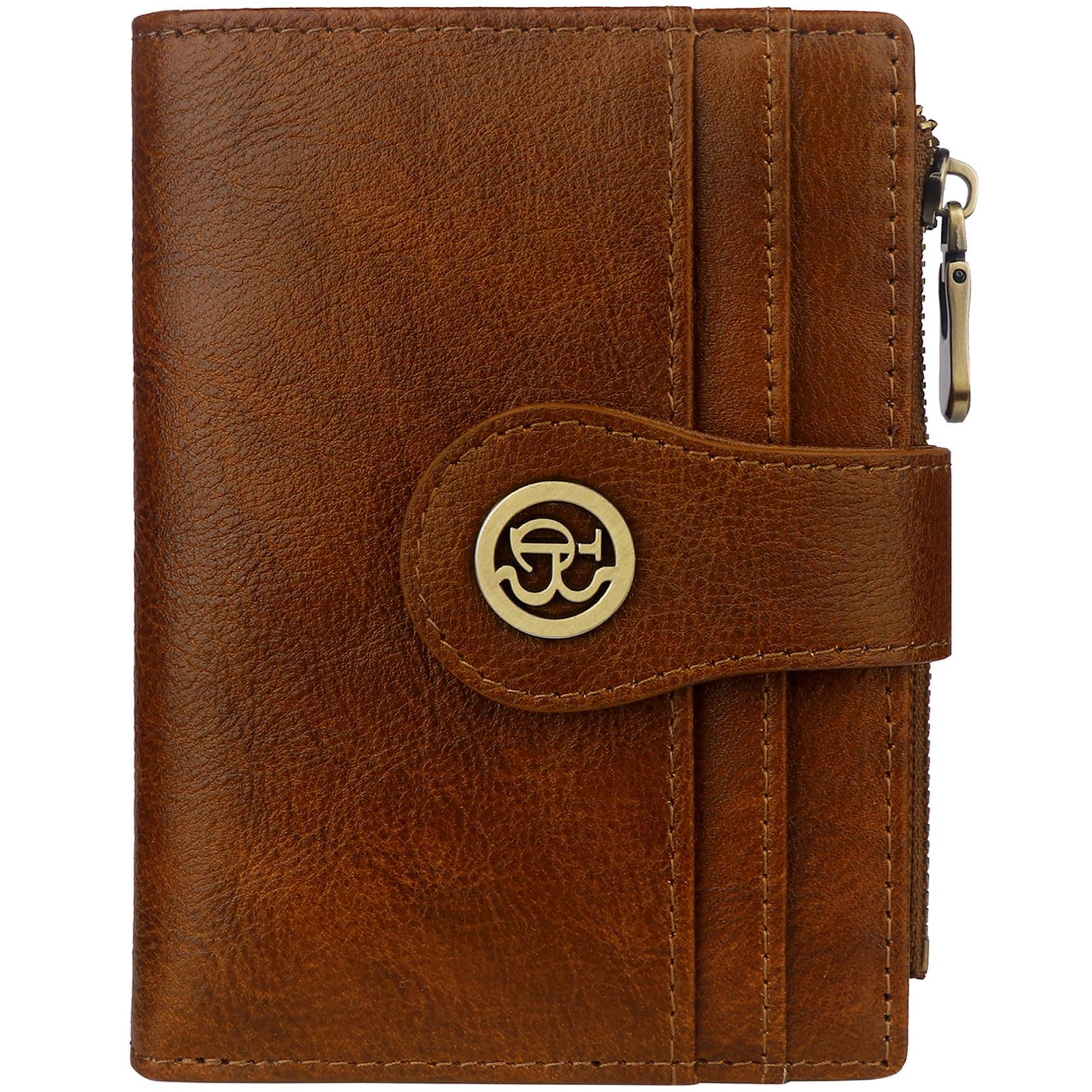 Blucoay Leather RFID Bifold Wallet