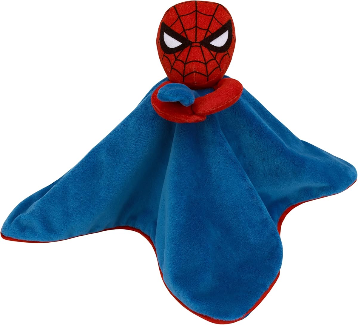 Manta de seguridad para bebé súper suave azul y roja de Marvel Spiderman