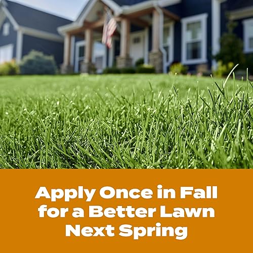 Miniatura 9 de Scotts Turf Builder WinterGuard Fall Weed & Feed3, Weed Killer Plus Fertilizante de otoño, 4,000 pies cuadrados, 11.43 libras.