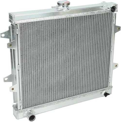 Miniatura 96 de Radiador de aluminio AA5052 de 3 filas compatible con Dodge Ram 2009-2021 1500 2500 3500 4000 V6 V8 Pickup AT/MT 3 filas,1 fila,Ventilador