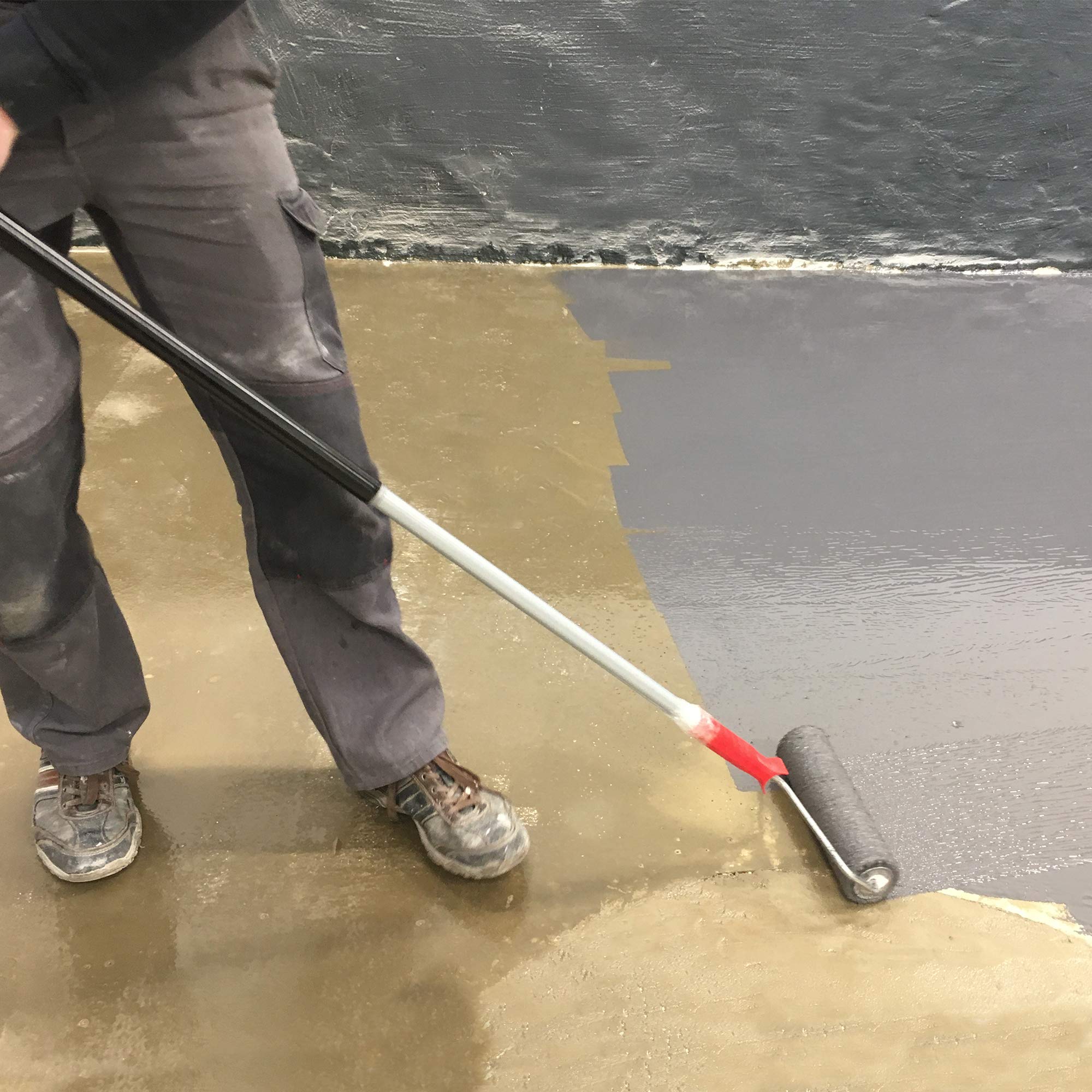 Home Profis Hpba 500 Epoxidharz Bodenbeschichtung Aussen 25m Epoxy Balkon Terrasse Treppen Carport Stufen Bodenfarbe Fliesenfarbe Giessharz Beton Holz Estrich Ral 7035 Lichtgrau Amazon De Baumarkt