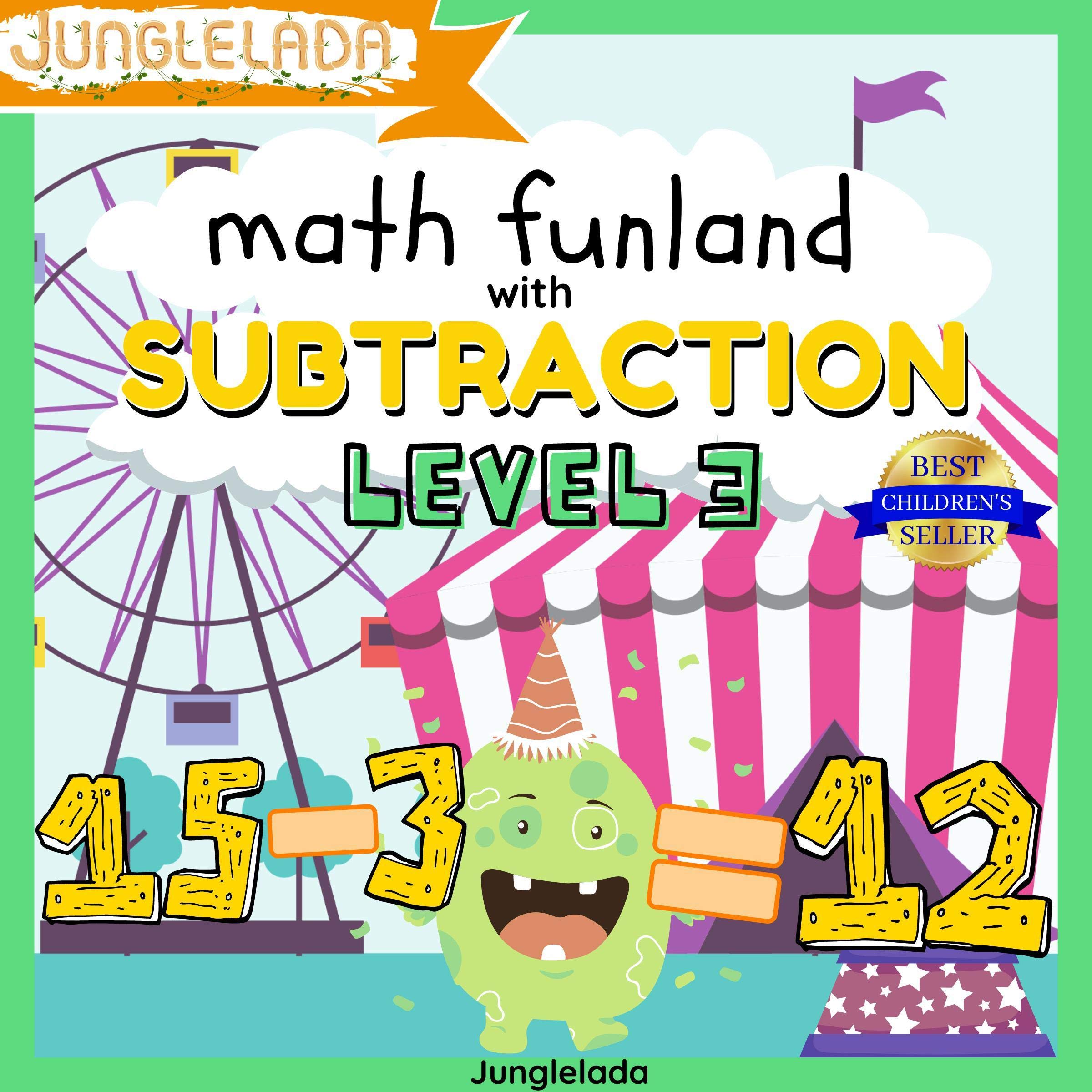 Math Funland with Subtraction: Level 3