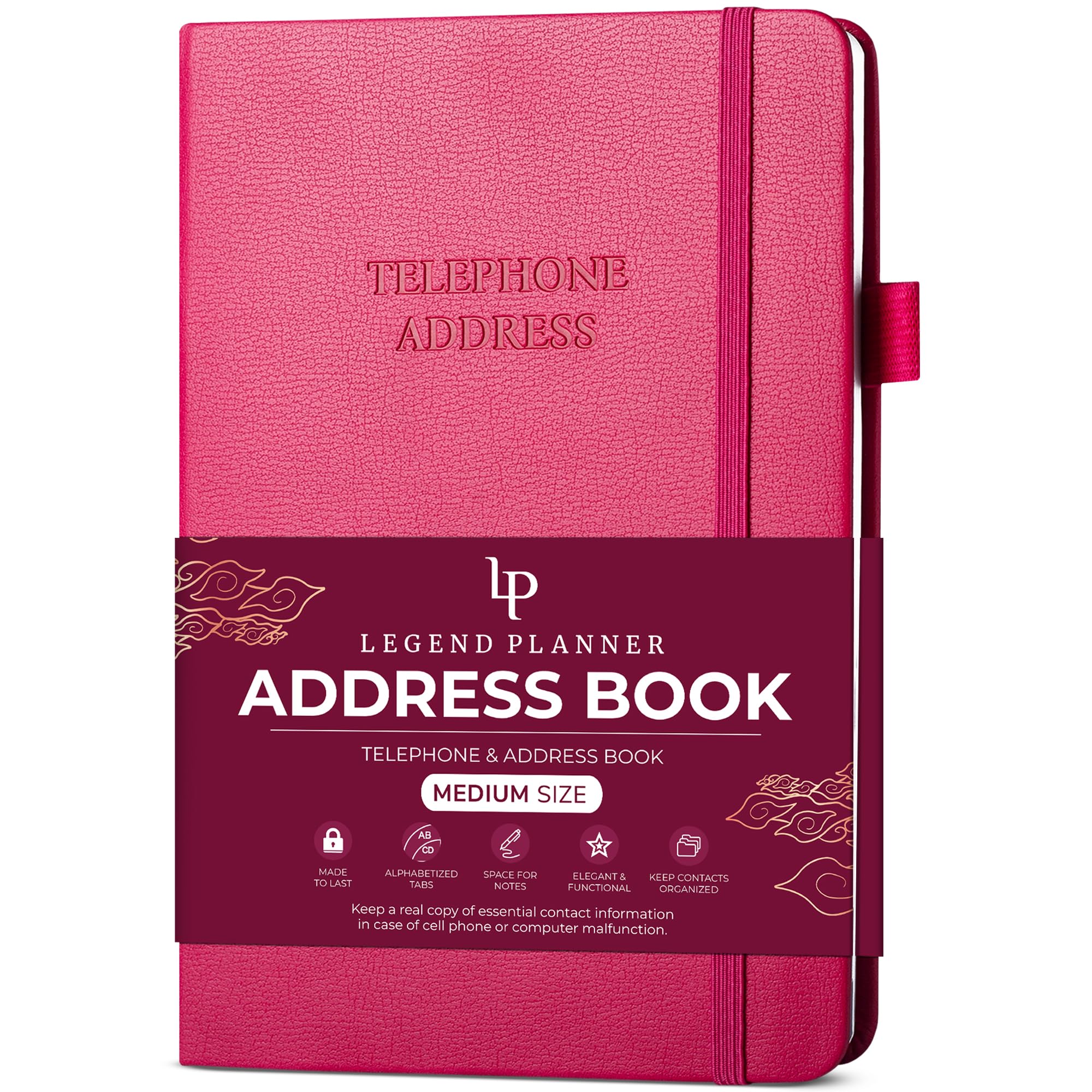 Address And Telephone Book: Contact List Organizer With Alphabetical - View #12