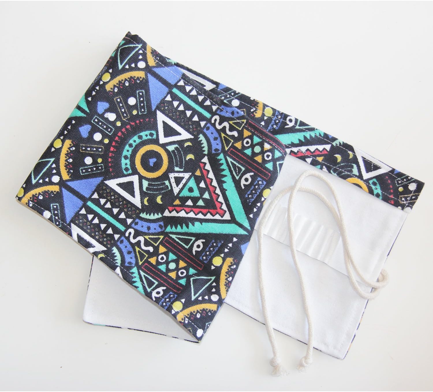 Roll-up Pencil Case for Coloured Pencils, Pencil Case, Pens Roll Pencil Case for Roll-up, Pencil Case Roll - Image 3