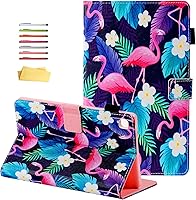 Vista 9 de Galaxy Tab A7 Lite 8.7 pulgadas SM-T225/T220 Trifold Case 2021 Modelo 2021 Ultra Delgada Funda Folio Ligero con Soporte Multi-Ángulo Delgado Cuero