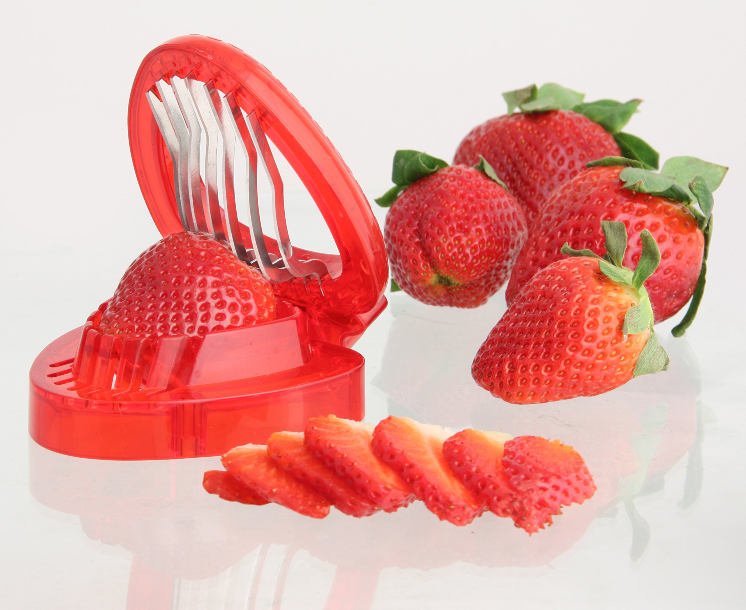 Coupe-Fraise Westmark - 7 Lames Inox Pour Tranches Parfaites | Décoration Desserts & Fruits