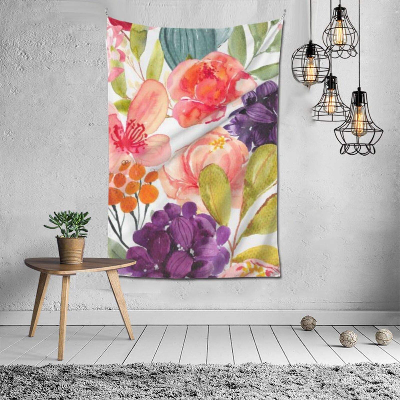 U/S Decorative Tps18nice Polyester Plaid Curtain- One Size