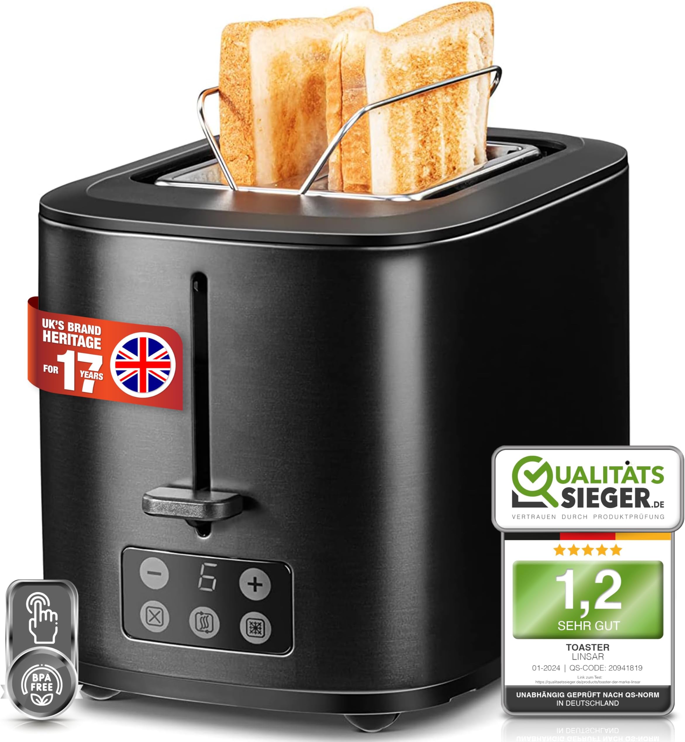De'Longhi Distinta CTI2103.BZ - Broodrooster - Brons | bol