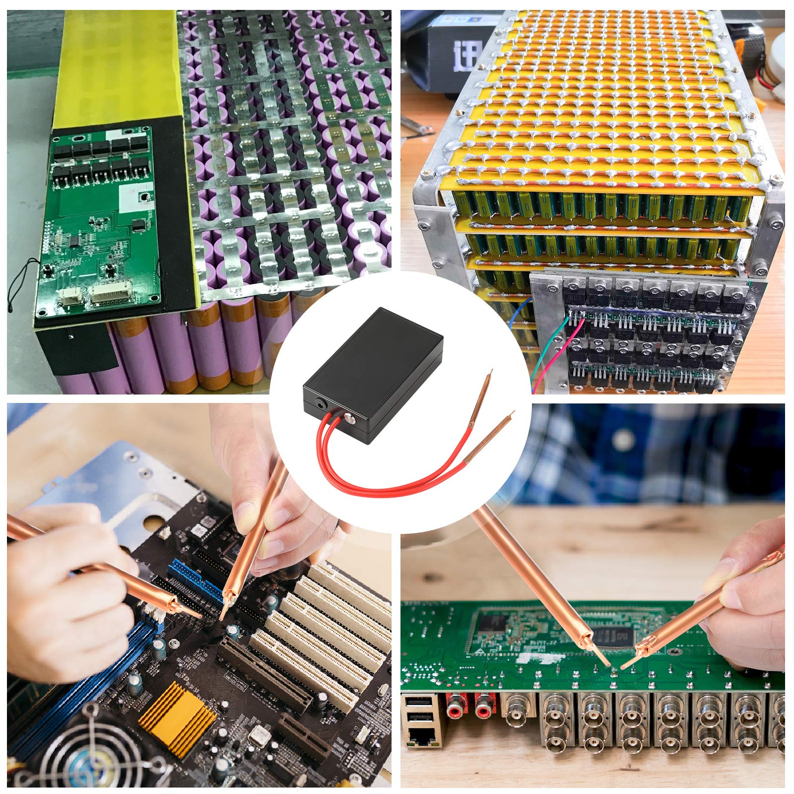 Buy Mini Spot Welder, Battery Handheld Spot Welder 6 Gear Adjustable