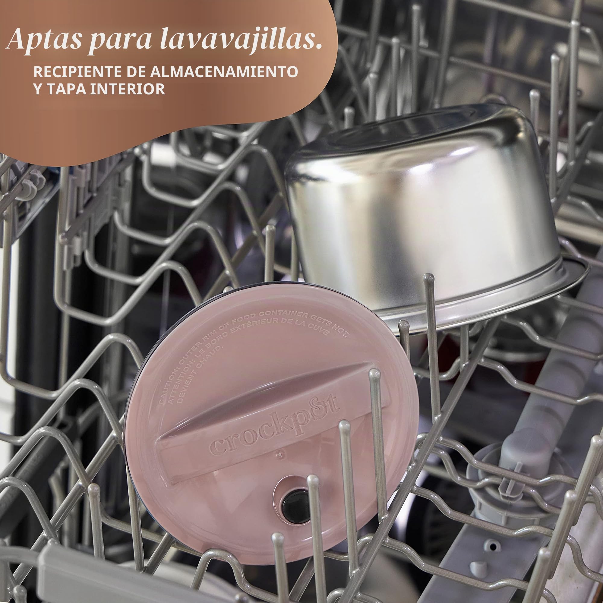 Crock-Pot - Calentador de alimentos para almuerzo de 20 onzas, lonchera con calefacción, rosa esfinge (2158951)