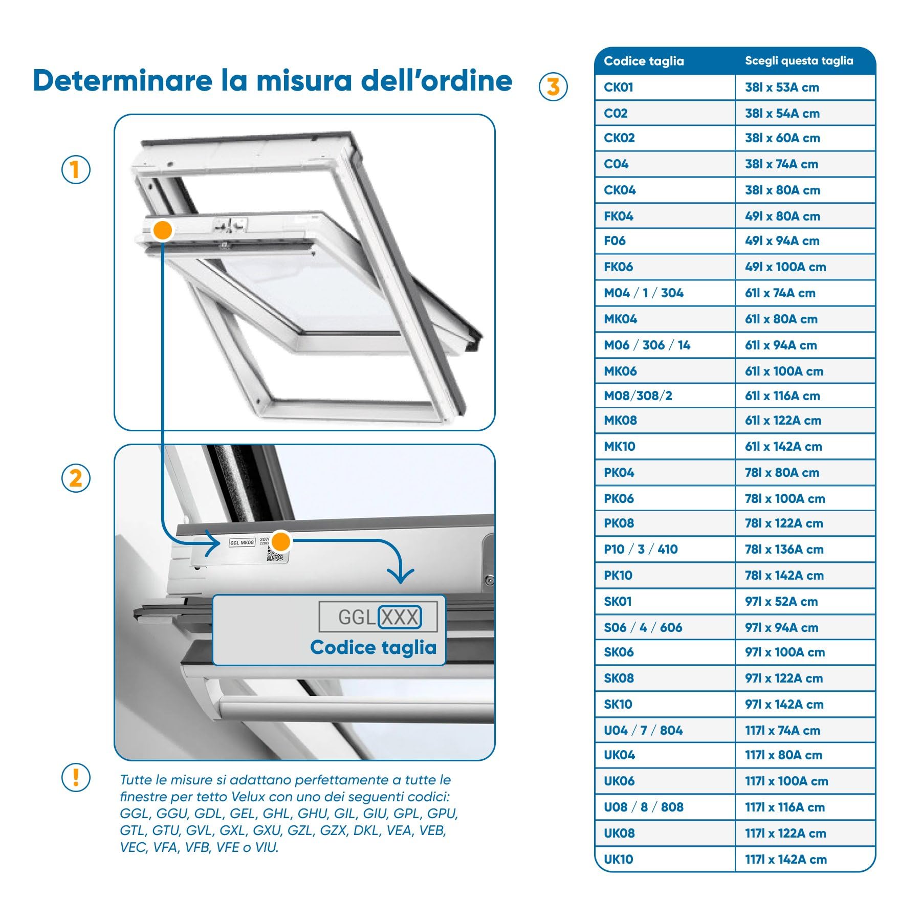 DTCH® Tenda per finestra da tetto - Oscurante - Sabbia - Compatibile con Velux: M04/304/1