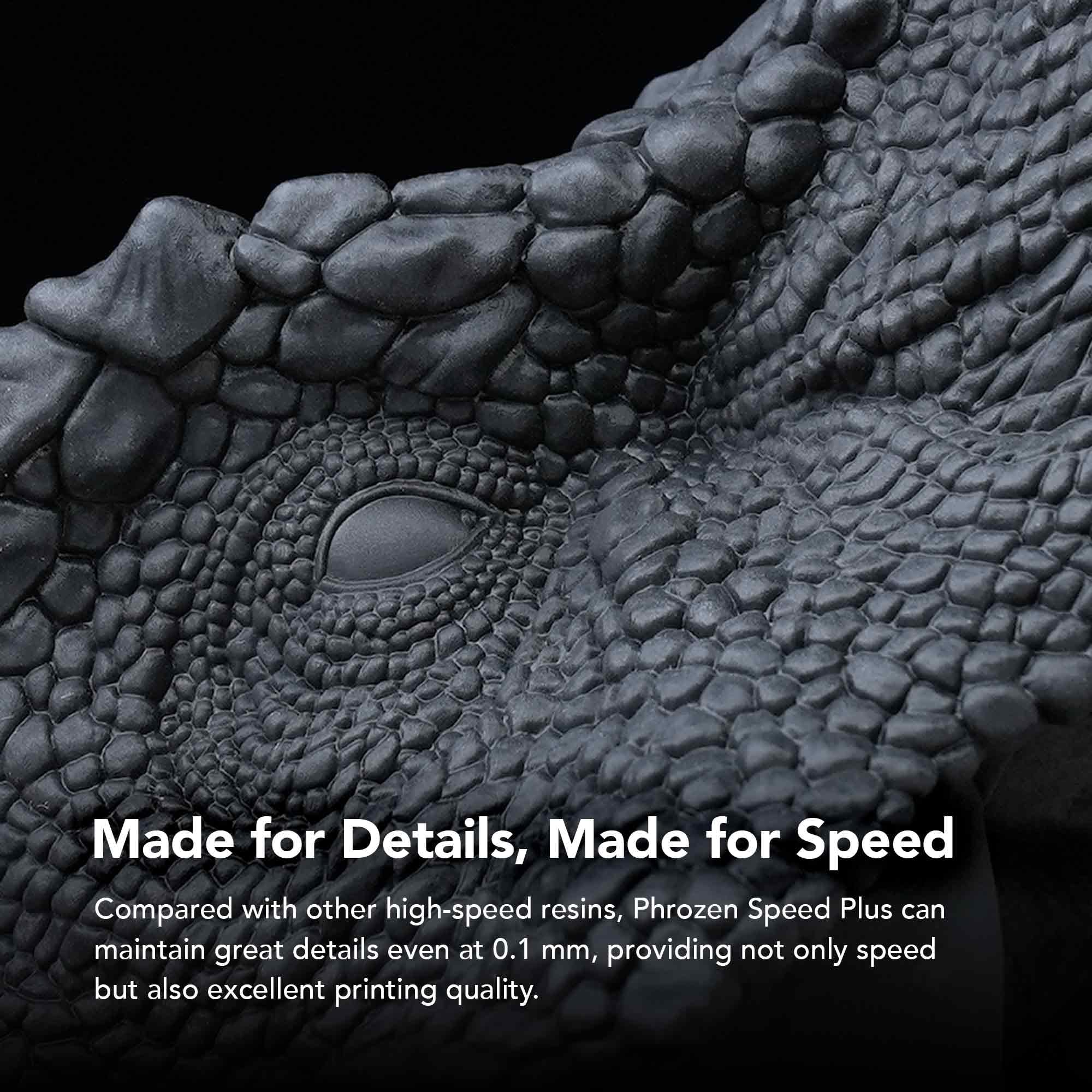 Phrozen Aqua Hyperfine 3D Printer Resin | 12K hoge resolutie fotopolymeerhars | 405nm Standaard Hars voor LCD/MSLA/DLP Printer | UV-Uithardende hars met fijne details - Groente (1kg