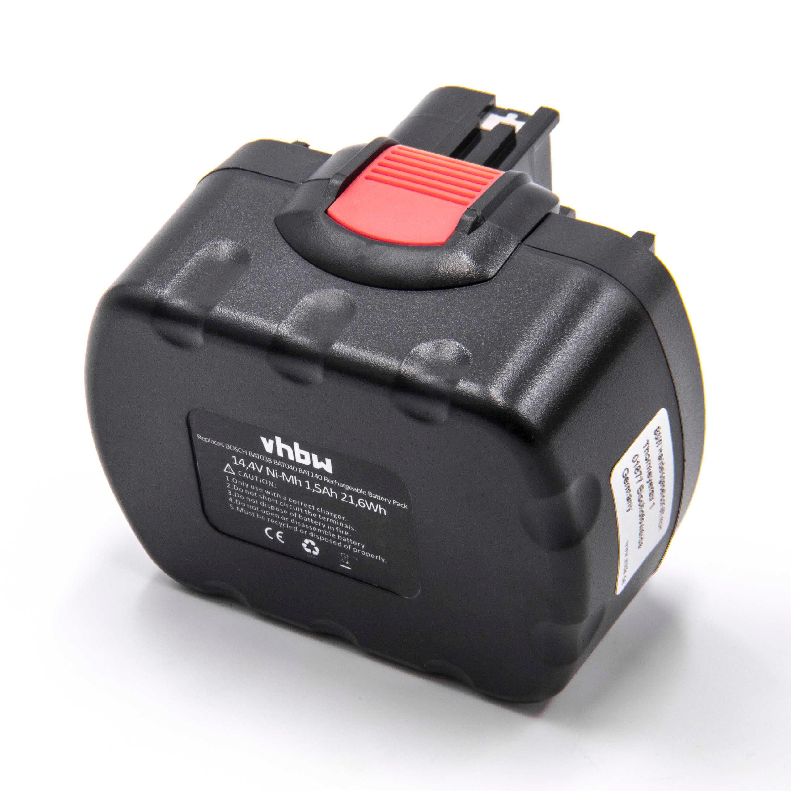 vhbw batteria compatibile con LG HOM-BOT VR65710LVMP, VR65713LVM, VR65715LVM aspirapolvere nero (2600mAh, 14,4V, Li-Ion