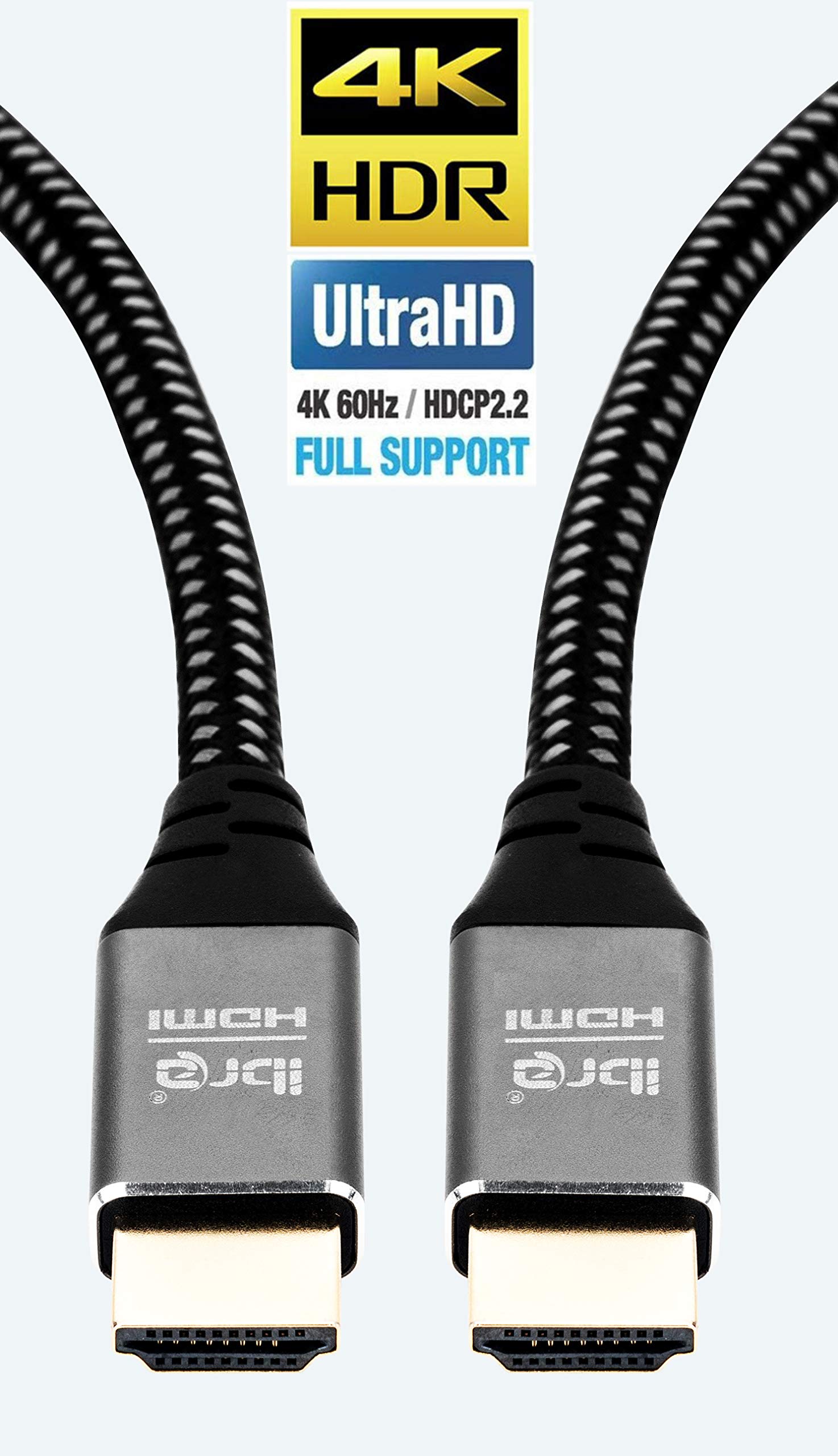 IBRA Cavo HDMI 2.1 8K ad altissima velocità 48 Gbps | Supporta 8K a 60 Hz
