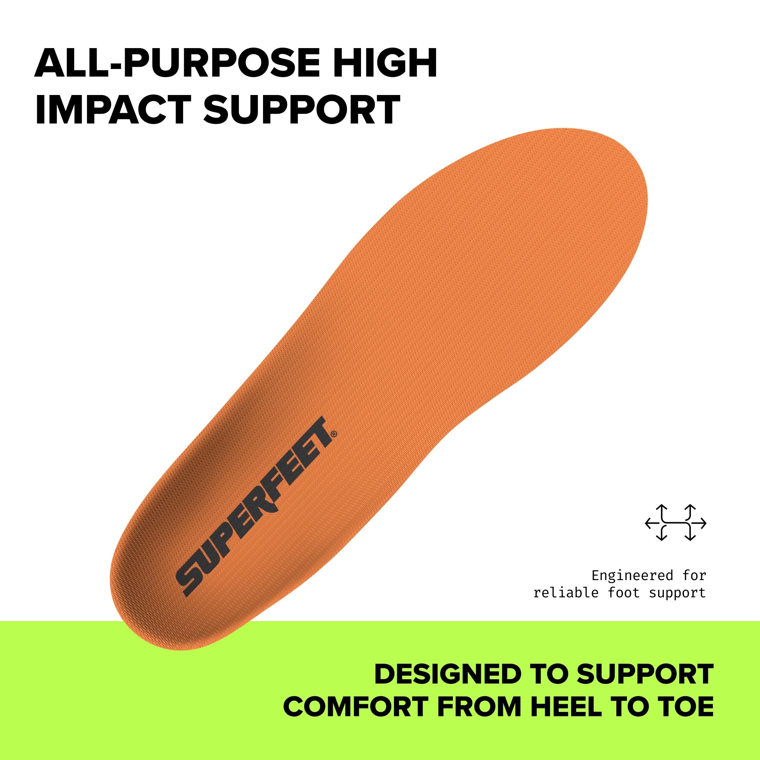 Superfeet - All-Purpose High Impact Support Insoles - Trim-To-Fit Orthotic Arch Support Shoe Inserts product thumbnail 3
