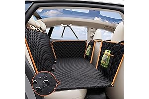 Rear Seat Cover for Dogs: Safe Dog Hammock for Back Seat