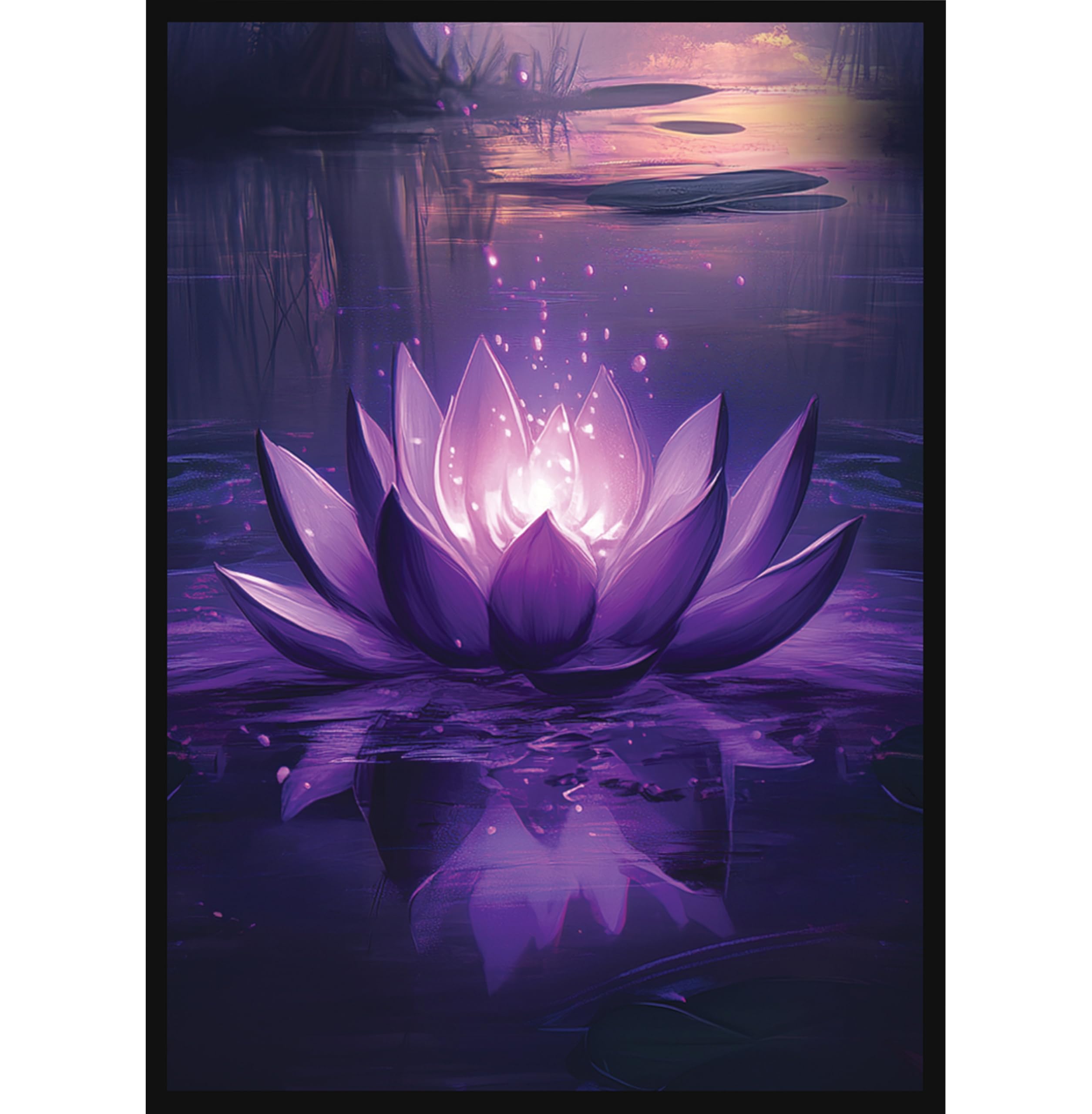 Digital Sorcery Studio Card Sleeves – Perfect Fit for TCG, MTG, Giada Font of Hope & Angel Commander Decks - Premium Standard Card Sleeves for Magic The Gathering (Forbidden Lotus)