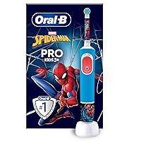 Oral-B Spazzolino Elettrico Ricaricabile Pro Kids Marvel Spiderman