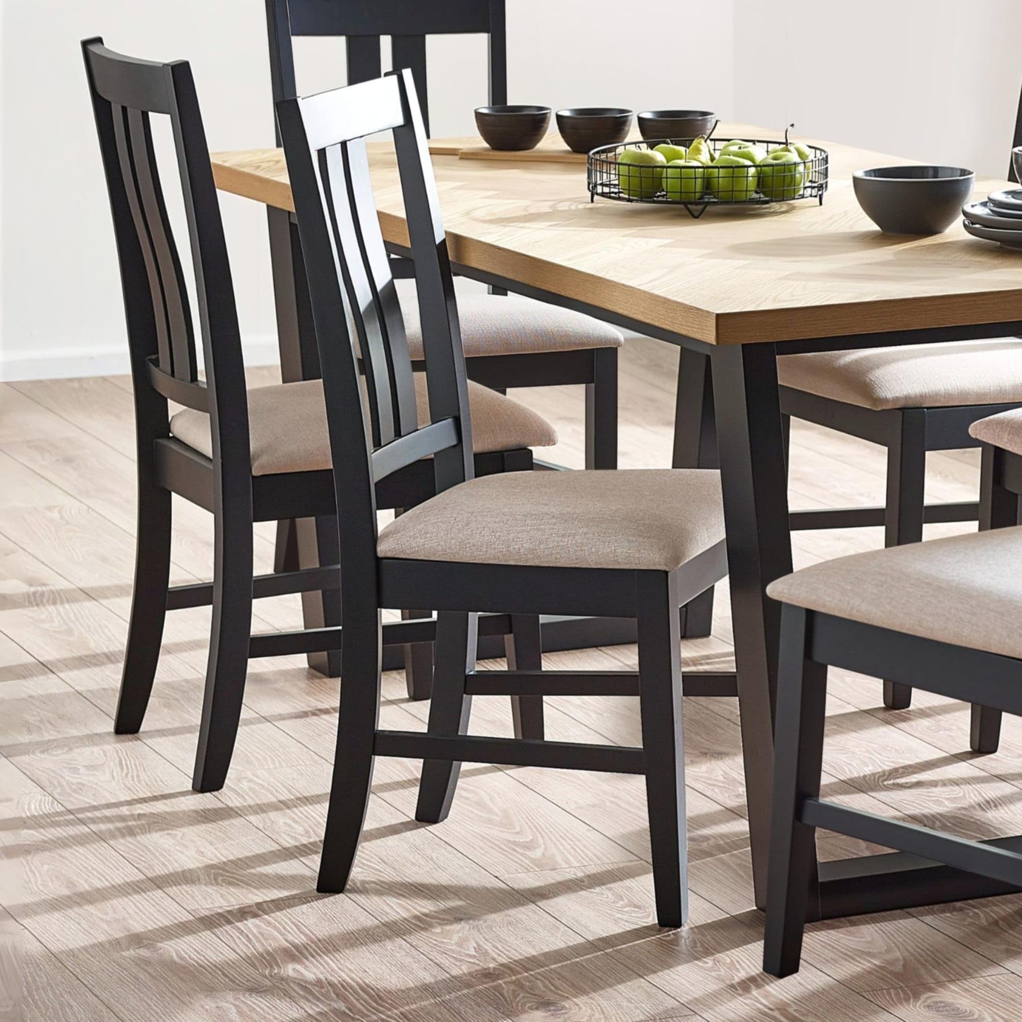 Julian Bowen Set Of 2 Hilton Dining Chairs
