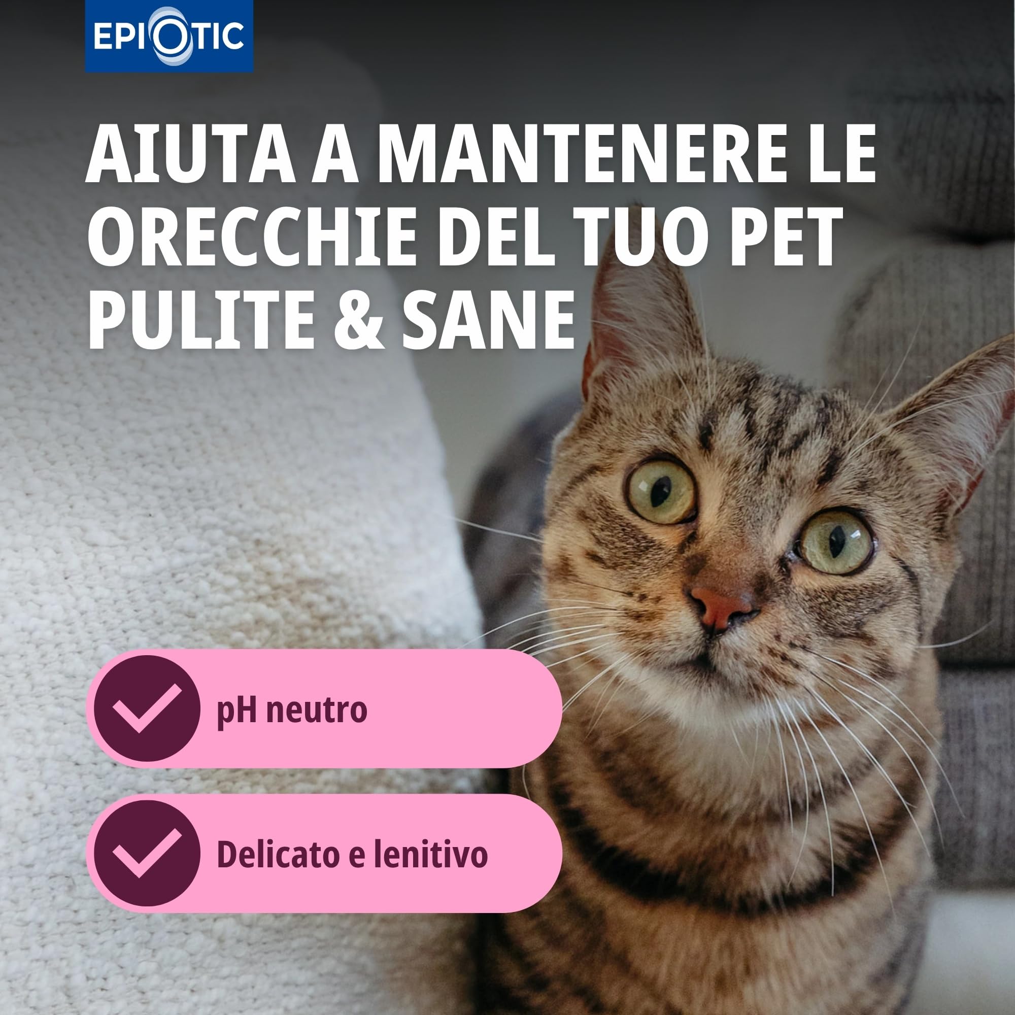 Virbac Epiotic - Detergente per orecchie, confezione doppia, 2 x 60 ml