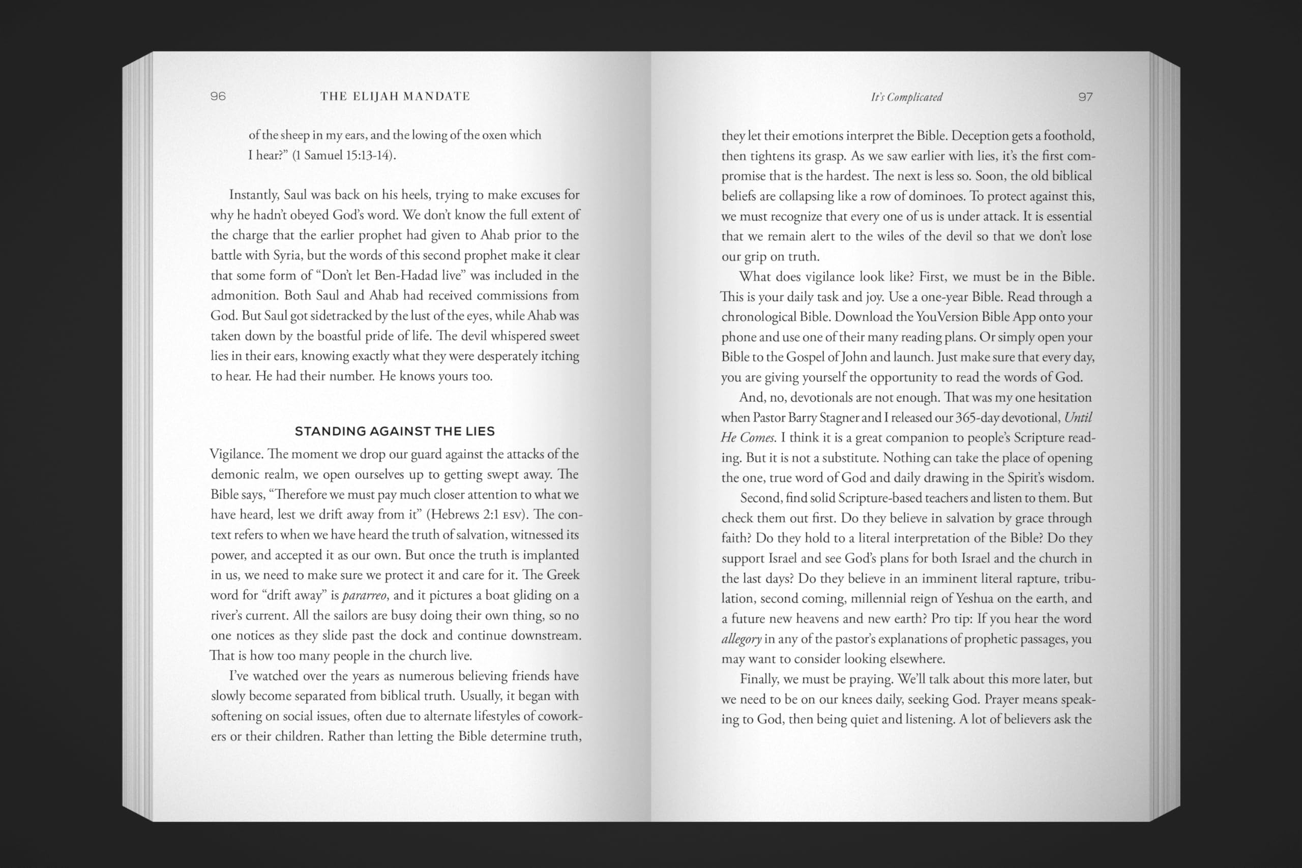 The Elijah Mandate: A Call to Courageous Faith in a Hostile World