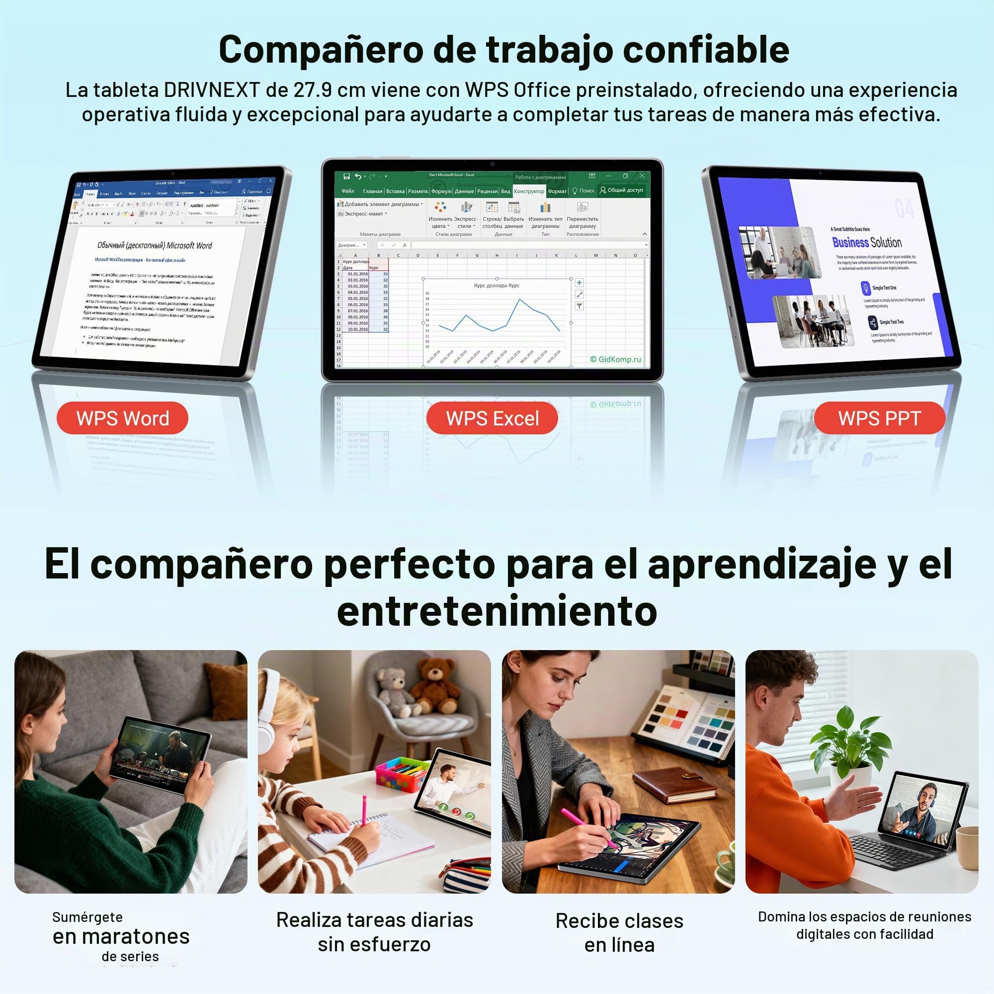 Android 16 Tablet 11 Pulgadas Tableta Gaming Octa-Core T615,36GB RAM+ 512GB ROM,Widevine L1,1920 * 1200 FHD,8000 mAh,Cámara 16MP+8MP, GPS,Tablet con Teclado,Gris