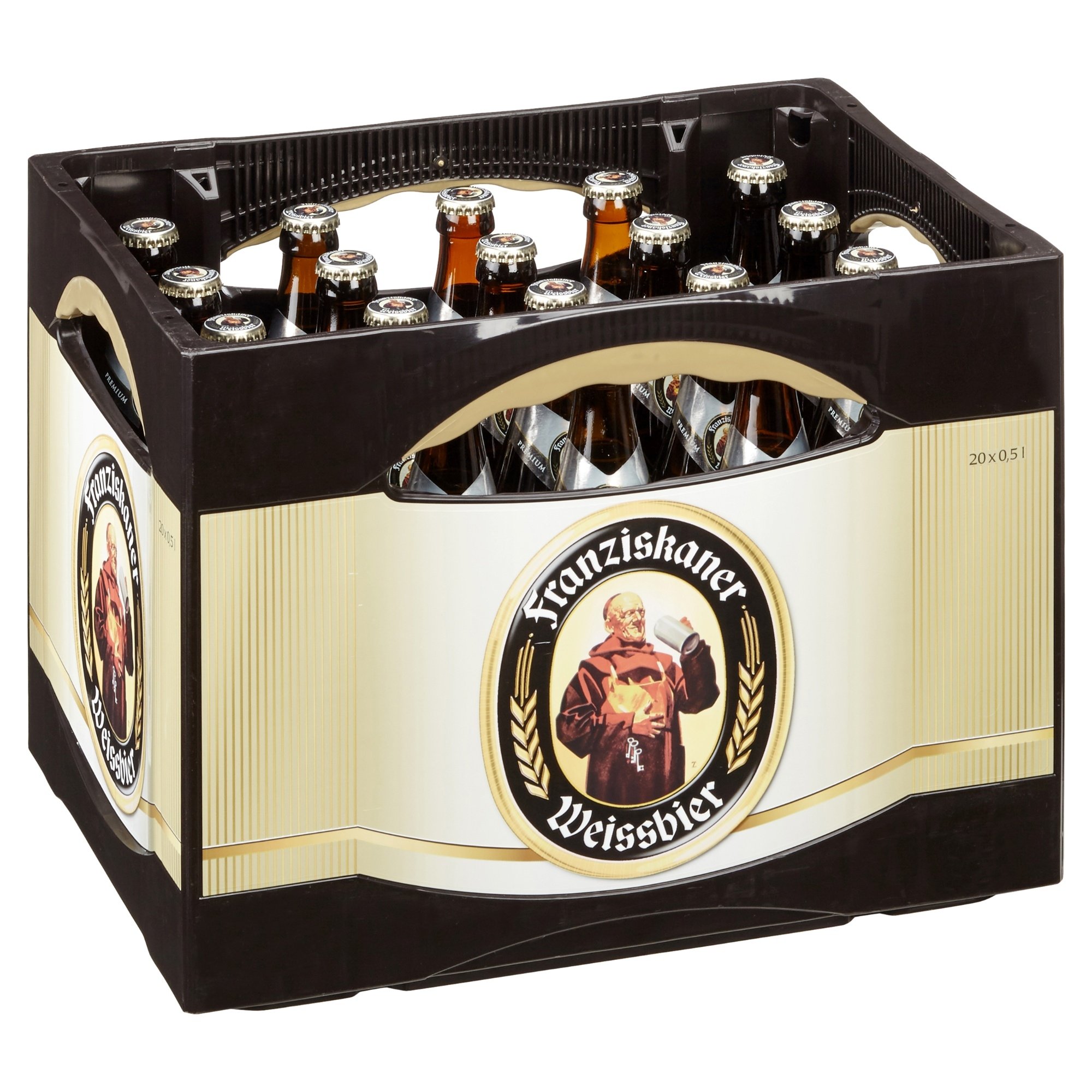 Franziskaner Kristall Weizenbier Mehrweg (20 x 0.5 l)