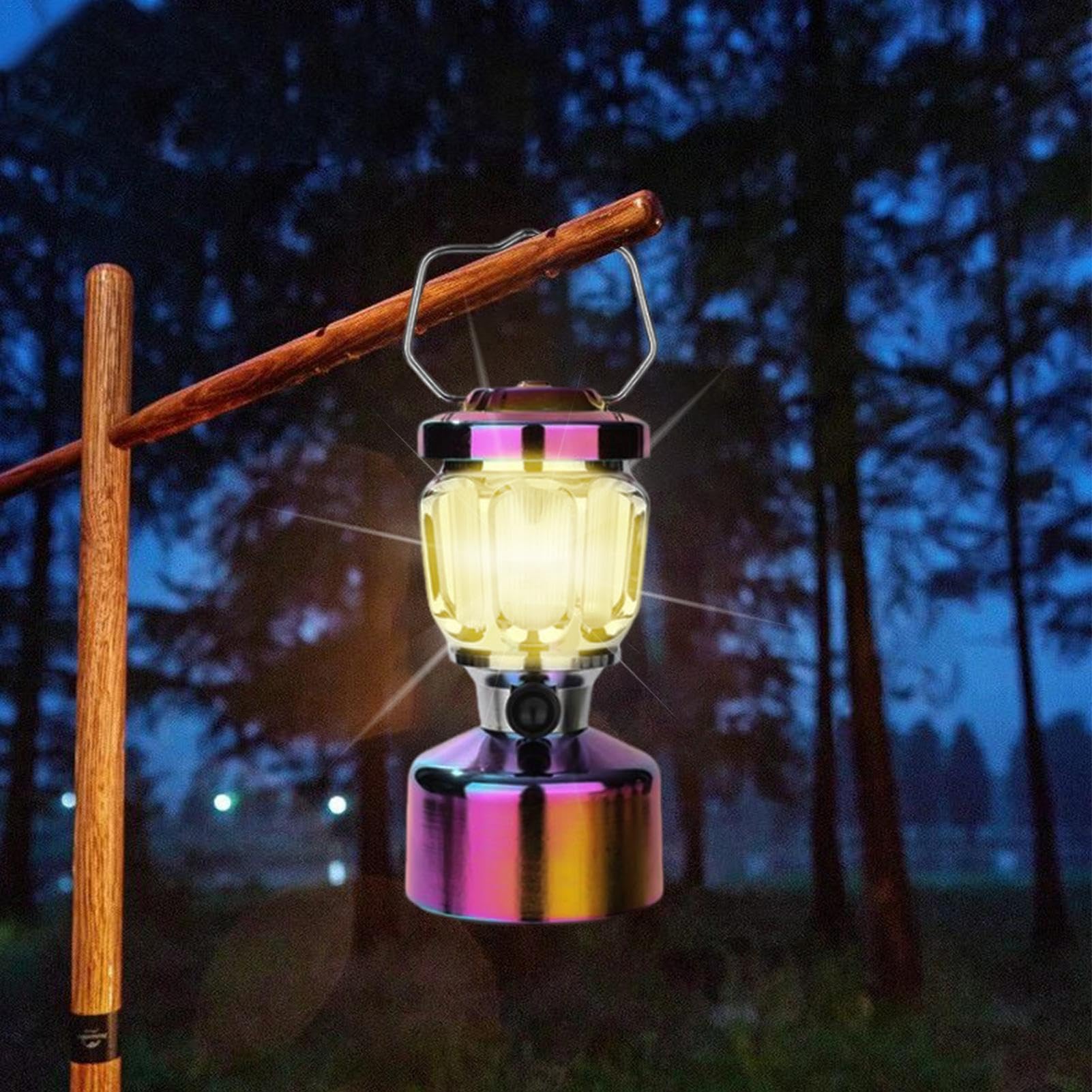 Lanterna da campeggio all'aperto | Lanterna da campeggio resistente alle intemperie, lanterna elettrica ricaricabile con lunga durata della batteria | intemperie, lanterna elettrica ricaricabile con lunga durata della batteria