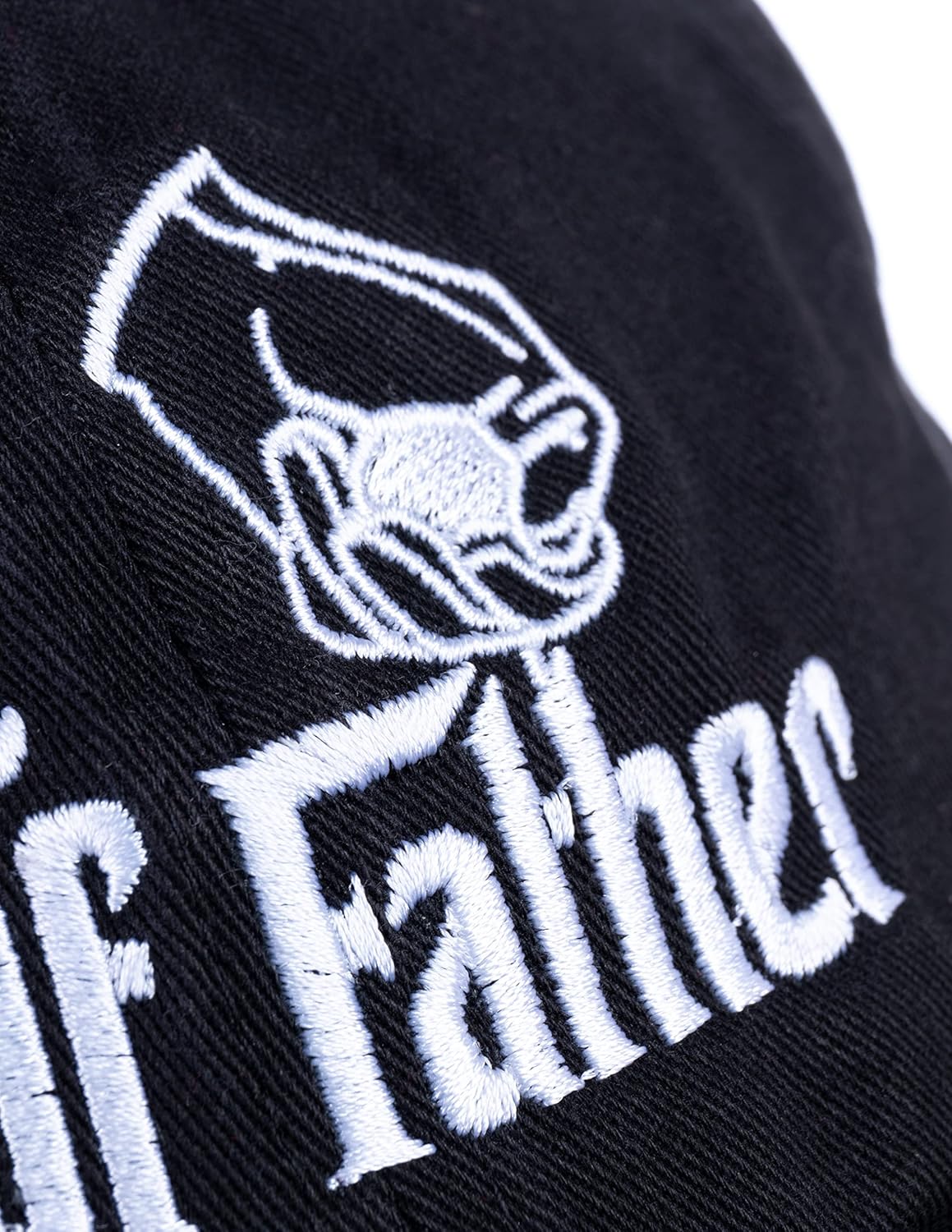 Ann Arbor T-shirt Co. The Golf Father | Funny Saying Golfing Cap, Golfer Low Profile Dad Baseball Hat Black - Image 6