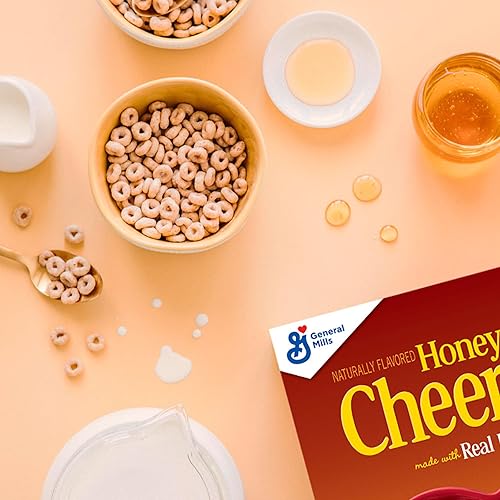 Miniatura 9 de Cereales para desayuno con avena Cheerios Honey Nut sin gluten 272 onzas