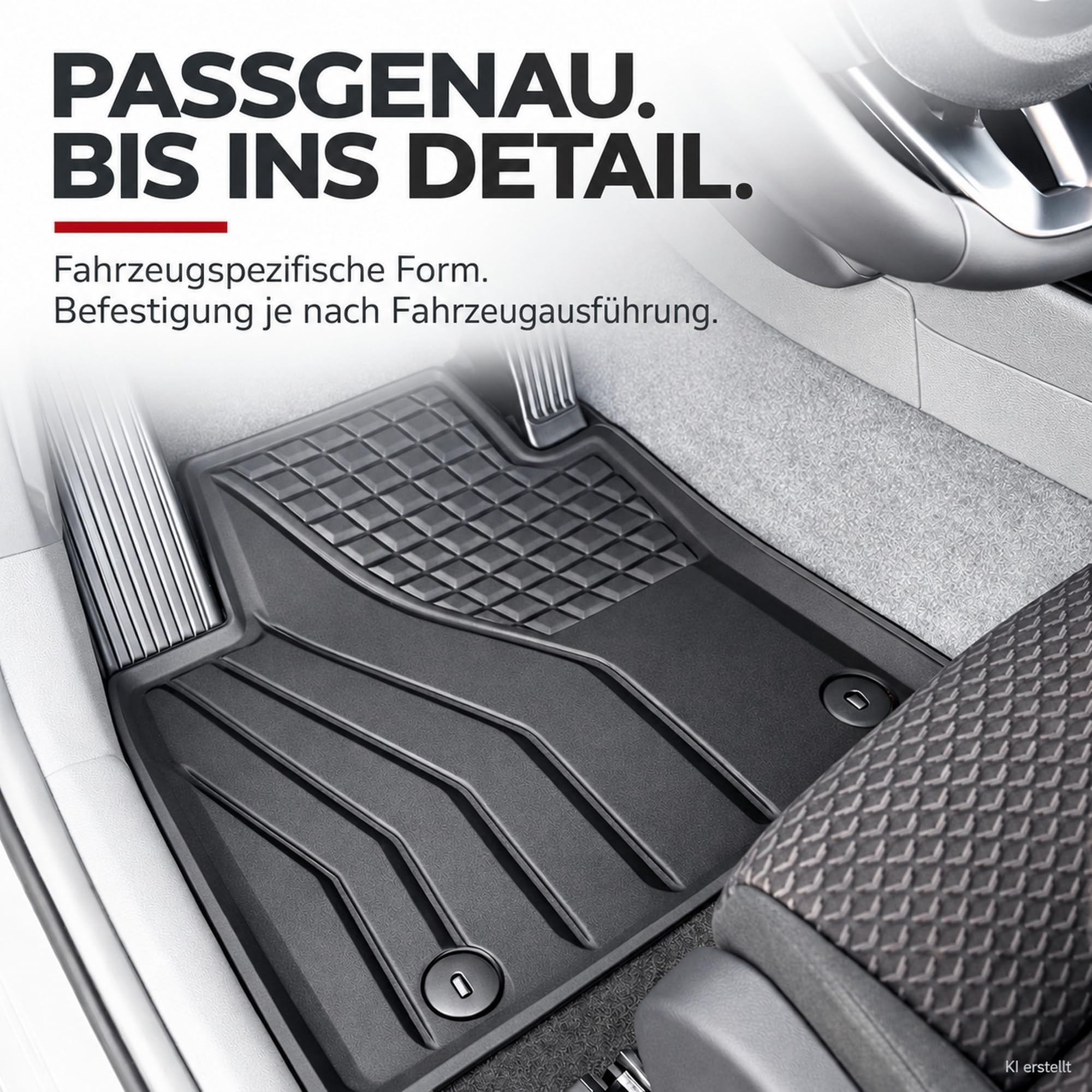 AD Tuning 3D Gummifußmatten Set für Cupra Formentor mHEV (ab 4/2024-)
