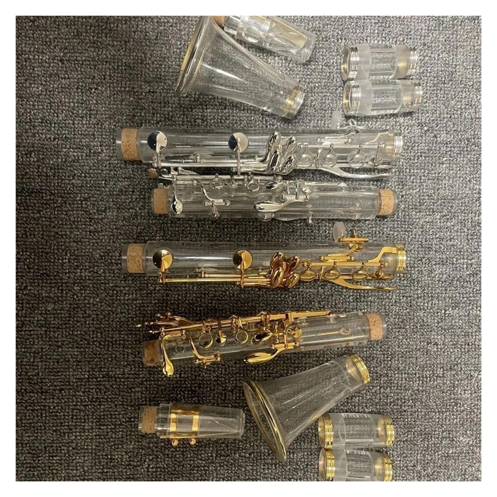 Set clarinetto Clarinetto In Si Acrilico Trasparente