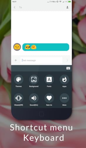 Pink Love Keyboard Theme – vue 4