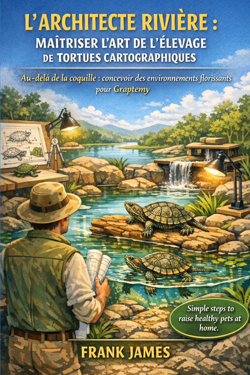 L'ARCHITECTE RIVIÈRE : MAÎTRISER L'ART DE L'ÉLEVAGE DE TORTUES CARTOGRAPHIQUES: Au-delà de la coquille : concevoir des environnements florissants pour Graptemys