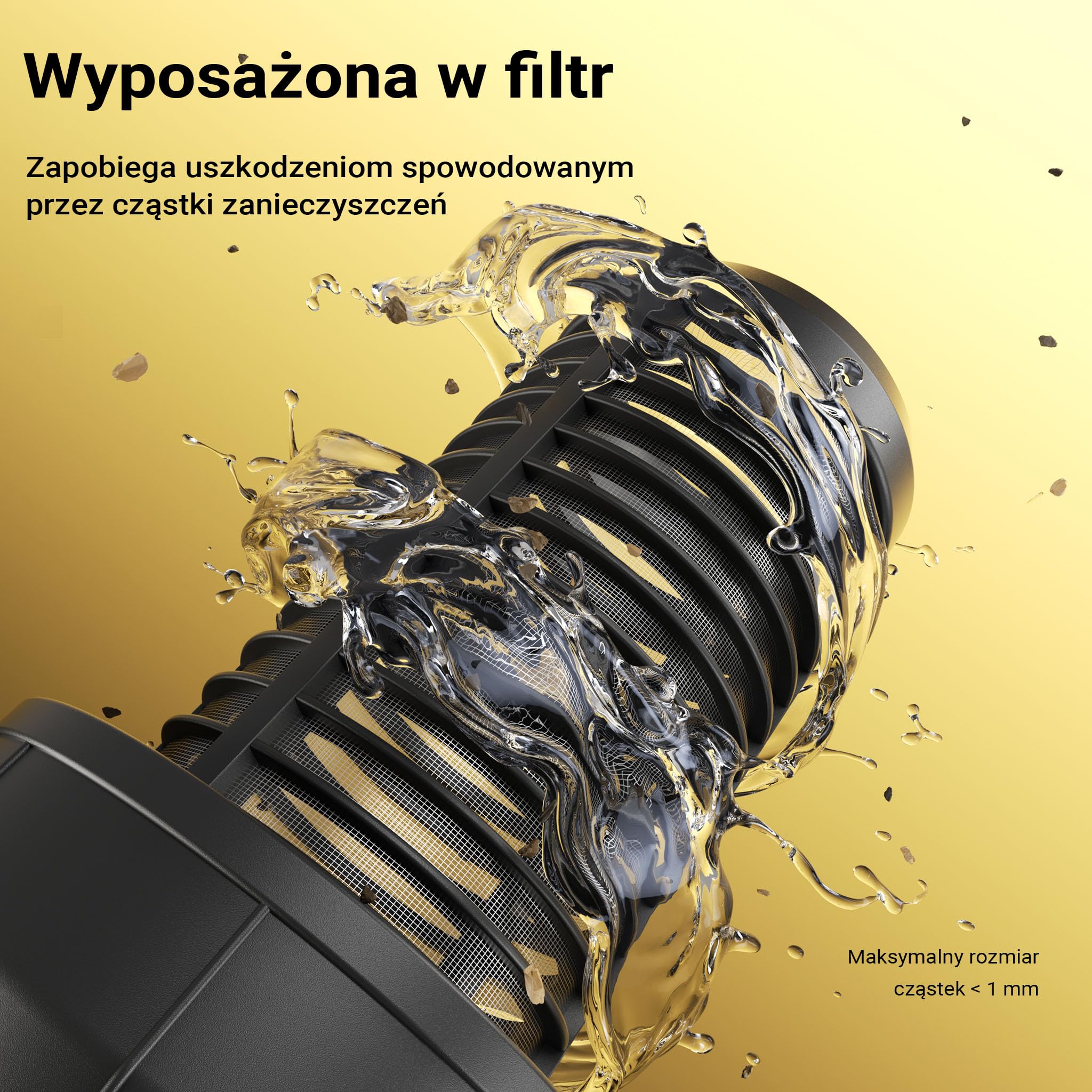 Wiltec Pompa ogrodowa 1200 W z filtrem wstępnym i obudową ze stali nierdzewnej, 3800 l/h, do nawadniania ogrodu i opróżniania basenu