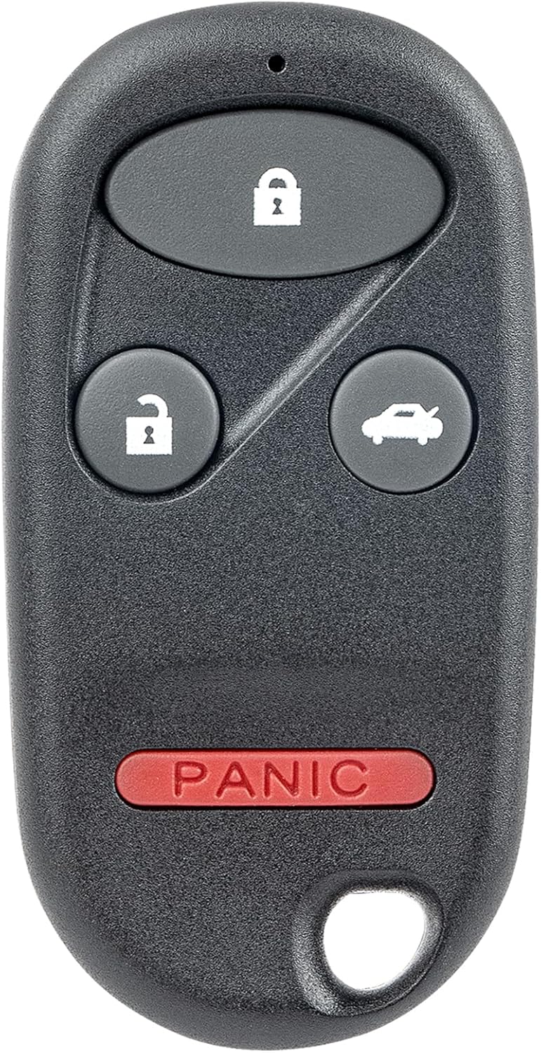 Vurkcy Key Fob Replacement for 1997-2001 Honda CR-V/ 00-09 S2000 Car Keyless Entry Remote Control, E4EG8DJ, 4 Buttons