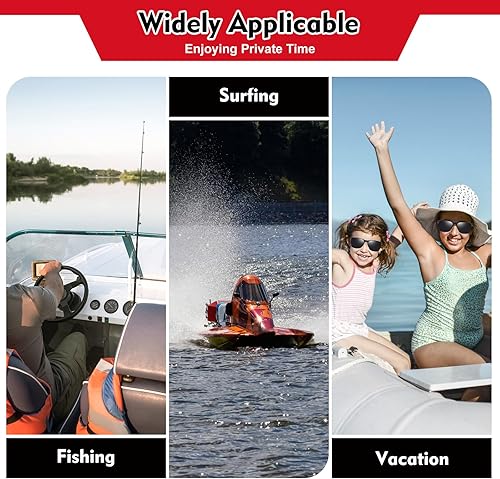 Miniatura 7 de Motor fuera de borda de 2 tiempos 3.5HP, motor de barco marino de pesca resistente, motor de kayak, motor de barco fuera de borda Hangkai de 2500 W